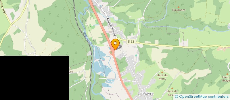 localisation de l'entreprise MONSIEUR AURELIEN PICART  LA VOIVRE