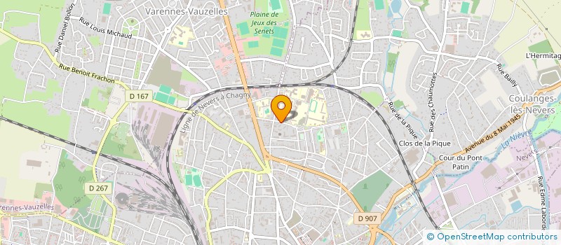 localisation de l'entreprise MONSIEUR AURELIEN PICOT à NEVERS
