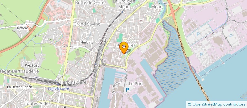 localisation de l'entreprise MONSIEUR AURELIEN PINEL  SAINT-NAZAIRE