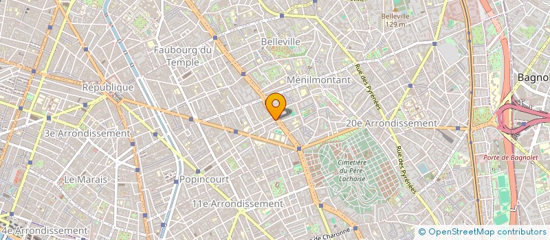 localisation de l'entreprise MONSIEUR AURELIEN PINHEIRO LOPES  PARIS