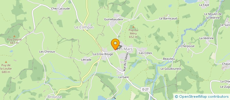 localisation de l'entreprise MONSIEUR AURELIEN PIQUET à LES MARS
