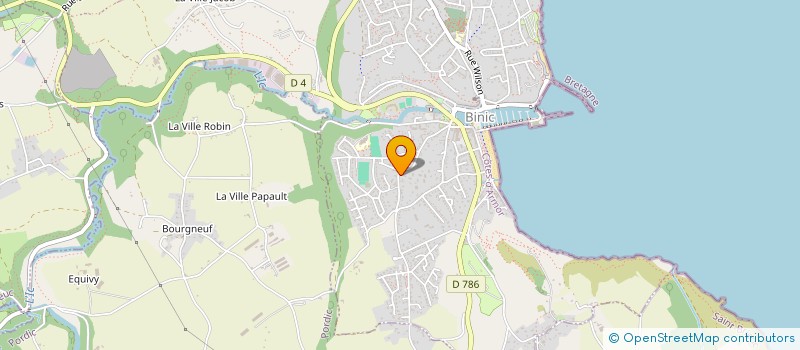 localisation de l'entreprise MONSIEUR AURELIEN PIRRAGLIA à BINIC-ETABLES-SUR-MER