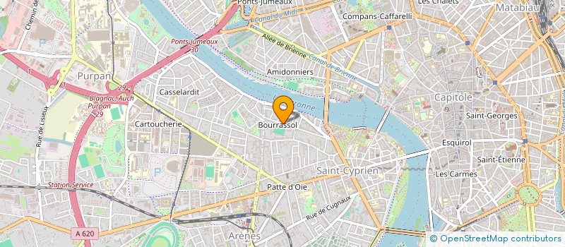 localisation de l'entreprise MONSIEUR AURELIEN PITON à TOULOUSE