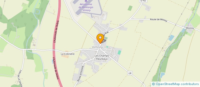 localisation de l'entreprise MONSIEUR AURELIEN PLAISANCE à VIMORY