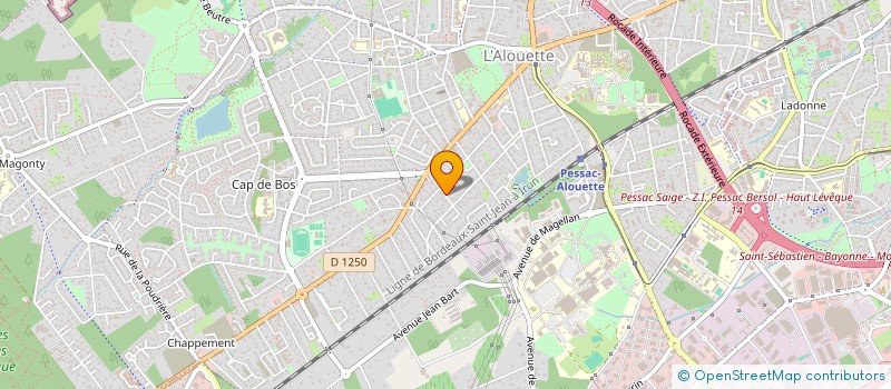 localisation de l'entreprise MONSIEUR AURELIEN PLANTAZ à PESSAC