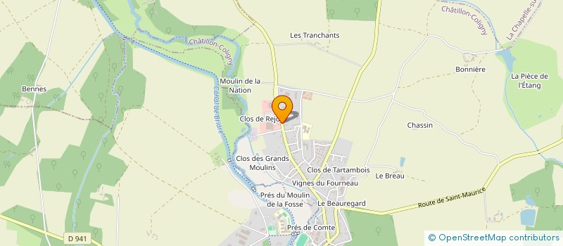 localisation de l'entreprise MONSIEUR AURELIEN POIRIER à MONTBOUY