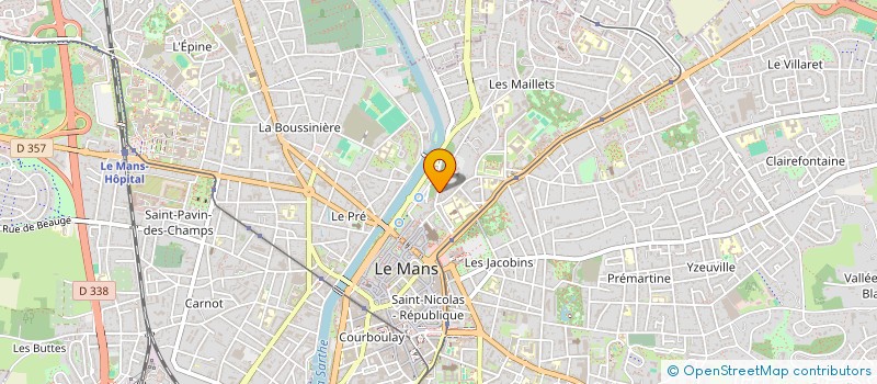 localisation de l'entreprise MONSIEUR AURELIEN POLICE à LE MANS