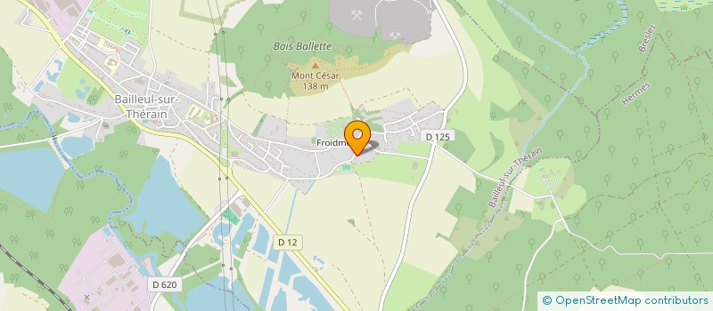 localisation de l'entreprise MONSIEUR AURELIEN POPULAIRE  BAILLEUL-SUR-THERAIN