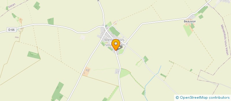 localisation de l'entreprise MONSIEUR AURELIEN PORCHERON à MENETREOLS-SOUS-VATAN