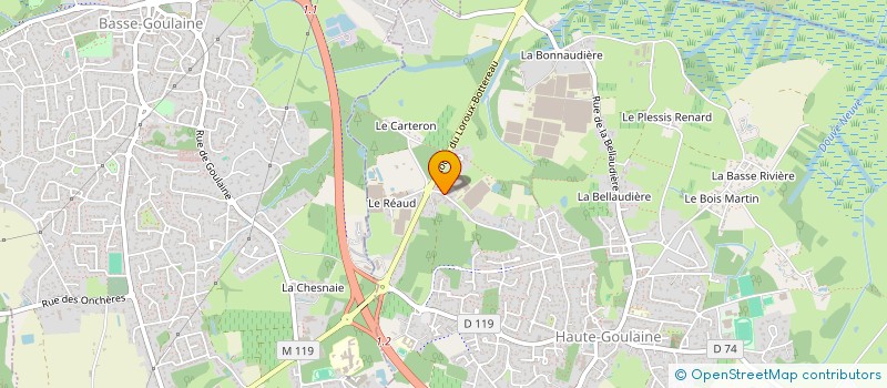 localisation de l'entreprise MONSIEUR AURELIEN PORODO à HAUTE-GOULAINE
