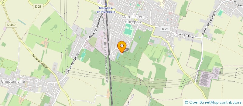 localisation de l'entreprise MONSIEUR AURELIEN POT  MAROLLES-EN-HUREPOIX