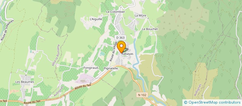localisation de l'entreprise MONSIEUR AURELIEN PRAT à AUBIGNAS