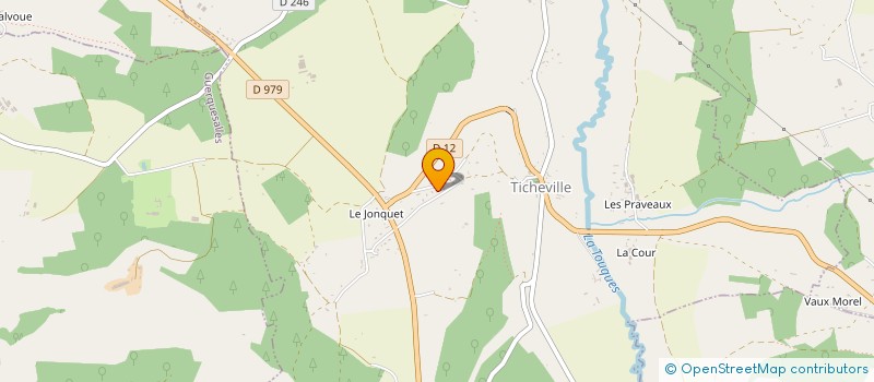 localisation de l'entreprise MONSIEUR AURELIEN PREVOST à TICHEVILLE