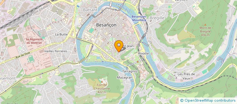 localisation de l'entreprise MONSIEUR AURELIEN PREVOT à BESANCON