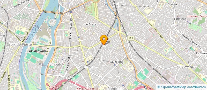 localisation de l'entreprise MONSIEUR AURELIEN PRIOUL  TOULOUSE