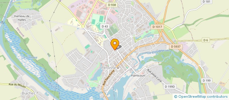 localisation de l'entreprise MONSIEUR AURELIEN PRUVOT  PERONNE