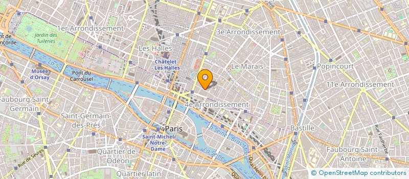 localisation de l'entreprise MONSIEUR AURELIEN QUELARD  PARIS