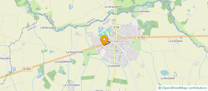 localisation de l'entreprise MONSIEUR AURELIEN QUENTIN à FALLERON