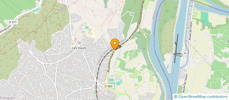 localisation de l'entreprise MONSIEUR AURELIEN QUILLET  VILLENEUVE-LES-AVIGNON