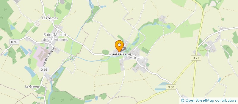 localisation de l'entreprise MONSIEUR AURELIEN RAGALEUX  MARSAIS-SAINTE-RADEGONDE