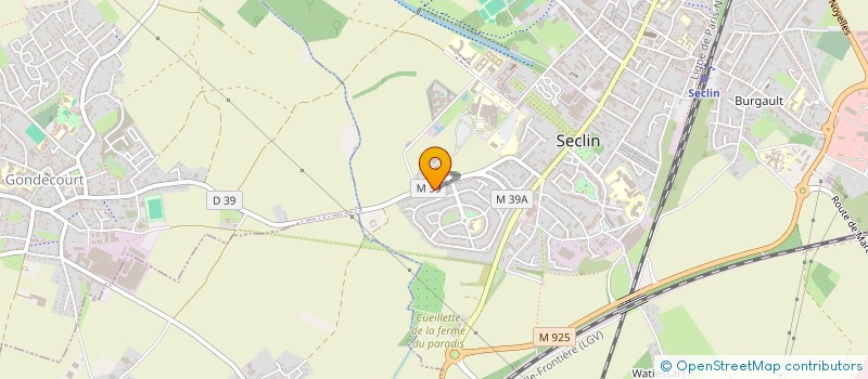 localisation de l'entreprise MONSIEUR AURELIEN RAICHI  SECLIN