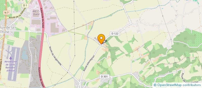 localisation de l'entreprise MONSIEUR AURELIEN RAVIT  ANNEYRON