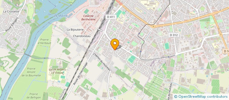 localisation de l'entreprise MONSIEUR AURELIEN RAYNAUD  SAVENNIERES