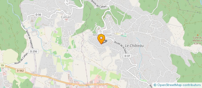 localisation de l'entreprise MONSIEUR AURELIEN REBUFFEL  SEILLANS