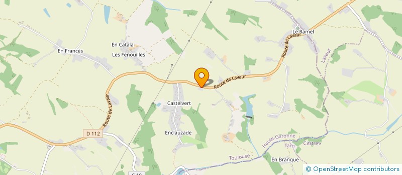 localisation de l'entreprise MONSIEUR AURELIEN REITER  VERFEIL