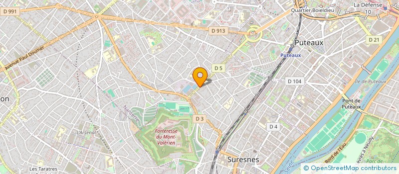 localisation de l'entreprise MONSIEUR AURELIEN RENARD à SURESNES