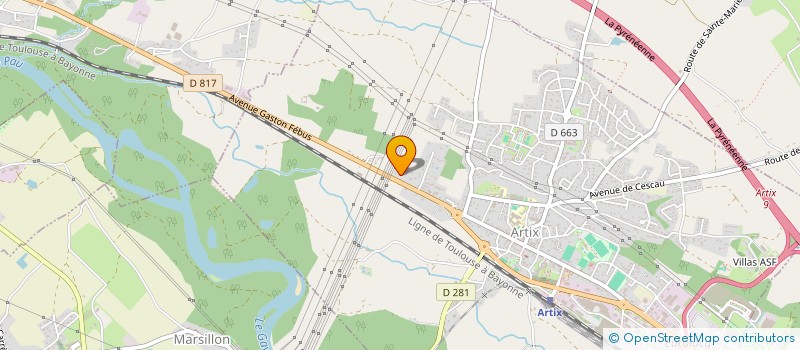 localisation de l'entreprise MONSIEUR AURELIEN RENAUD  ARTIX