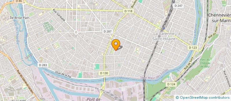 localisation de l'entreprise MONSIEUR AURELIEN RENAULT à SAINT-MAUR-DES-FOSSES