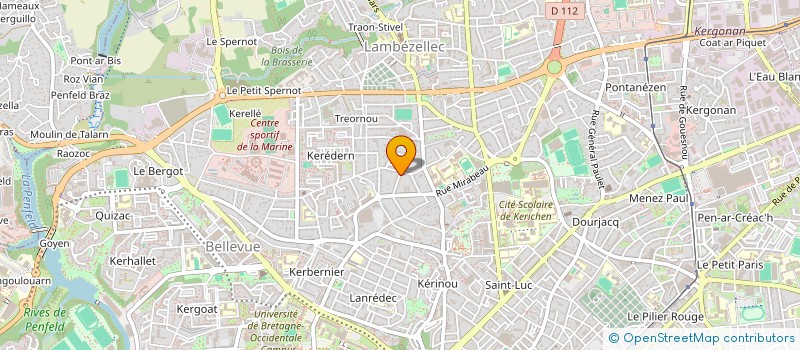 localisation de l'entreprise MONSIEUR AURELIEN RIBAULT à BREST