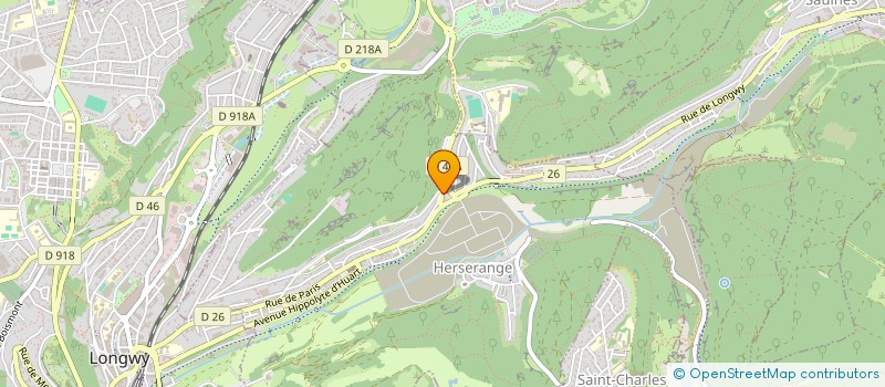 localisation de l'entreprise MONSIEUR AURELIEN RICHARD  HERSERANGE