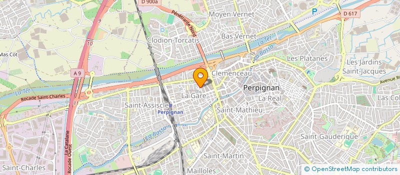 localisation de l'entreprise MONSIEUR AURELIEN RICHTER  PERPIGNAN