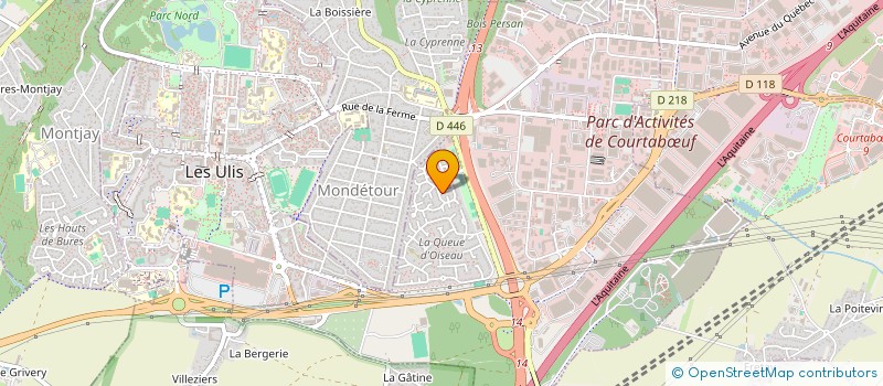 localisation de l'entreprise MONSIEUR AURELIEN RINALDI à LES ULIS