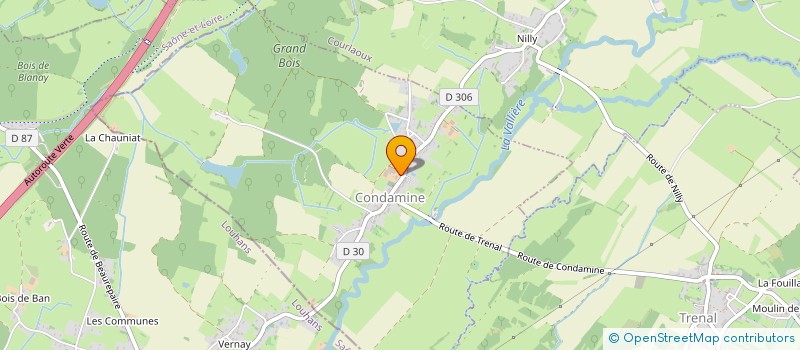 localisation de l'entreprise MONSIEUR AURELIEN ROBIN-MYLORD  CONDAMINE