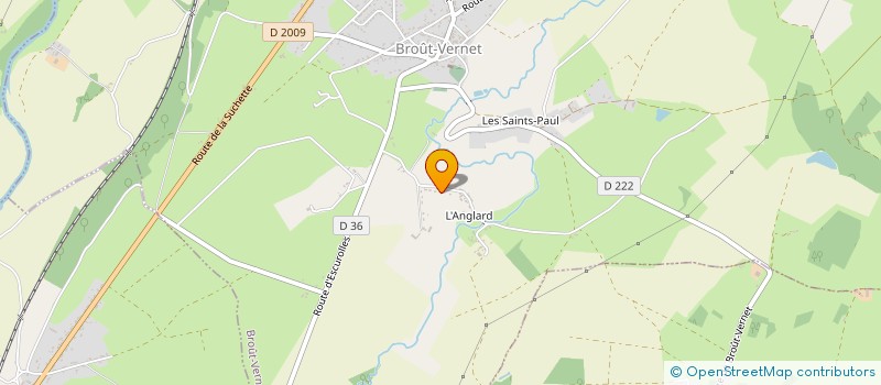 localisation de l'entreprise MONSIEUR AURELIEN ROCHE  BROUT-VERNET