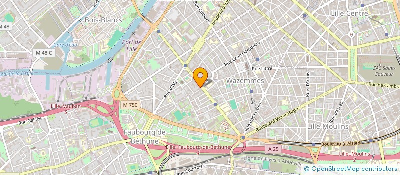localisation de l'entreprise MONSIEUR AURELIEN ROCLAT à LILLE