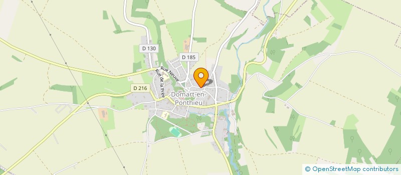 localisation de l'entreprise MONSIEUR AURELIEN ROHAUT  DOMART-EN-PONTHIEU