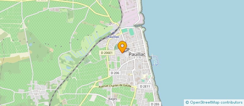 localisation de l'entreprise MONSIEUR AURELIEN ROSSET à PAUILLAC