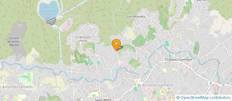 localisation de l'entreprise MONSIEUR AURELIEN ROUSSEAU à MARSEILLE