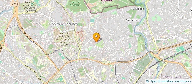 localisation de l'entreprise MONSIEUR AURELIEN ROUSSEAU à MONTPELLIER