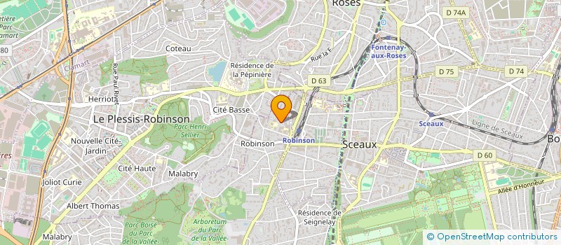 localisation de l'entreprise MONSIEUR AURELIEN ROUSSEAU à CHATENAY-MALABRY