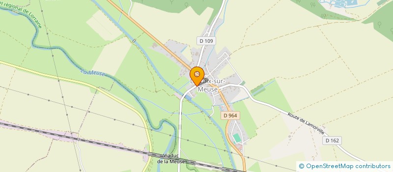 localisation de l'entreprise MONSIEUR AURELIEN ROUSSEL à LACROIX-SUR-MEUSE