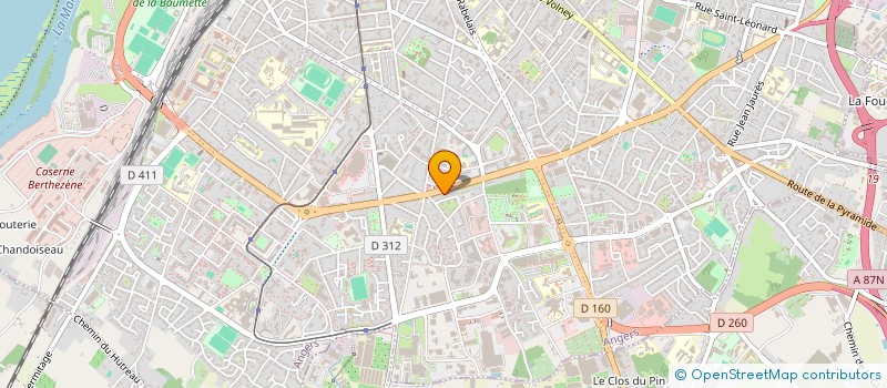 localisation de l'entreprise MONSIEUR AURELIEN ROY  ANGERS