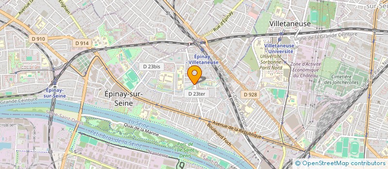 localisation de l'entreprise MONSIEUR AURELIEN ROY à EPINAY-SUR-SEINE