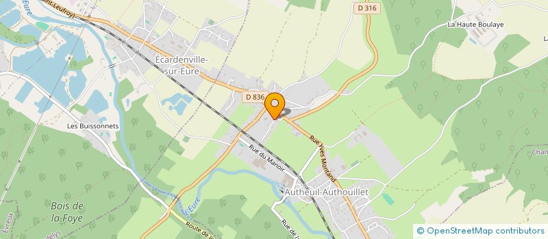 localisation de l'entreprise MONSIEUR AURELIEN ROYNEAU  AUTHEUIL-AUTHOUILLET