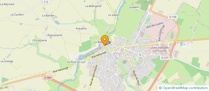 localisation de l'entreprise MONSIEUR AURELIEN RULLIER à LYS-HAUT-LAYON