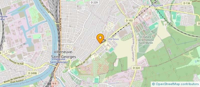 localisation de l'entreprise MONSIEUR AURELIEN RUSTAND  VILLENEUVE-SAINT-GEORGES